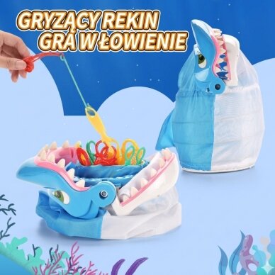 WOOPIE Arkadinis žaidimas ŽVEJYBA Alkanas ryklys KANDŽIOJA DIY 3 WOOPIE Arkadinis žaidimas ŽVEJYBA Alkanas ryklys KANDŽIOJA DIY 3