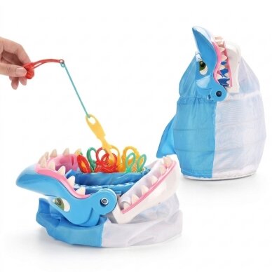 WOOPIE Arkadinis žaidimas ŽVEJYBA Alkanas ryklys KANDŽIOJA DIY 4 WOOPIE Arkadinis žaidimas ŽVEJYBA Alkanas ryklys KANDŽIOJA DIY 4