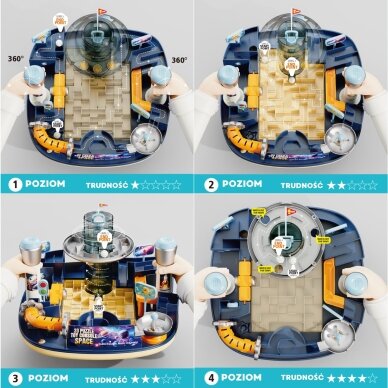 WOOPIE Space Maze 3D arkadinis žaidimas – konsolė 3 WOOPIE Space Maze 3D arkadinis žaidimas – konsolė 3