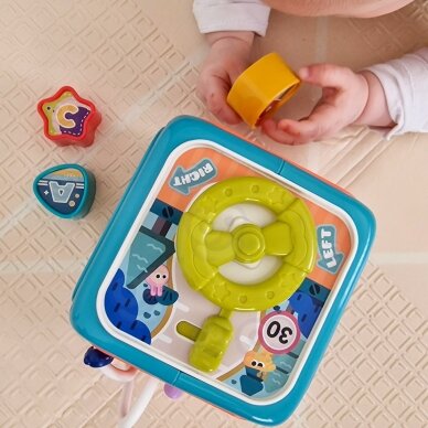WOOPIE BABY Interaktyvus sensorinis kubas edukacinis Montessori rūšiuotuvas 6-in-1 5 WOOPIE BABY Interaktyvus sensorinis kubas edukacinis Montessori rūšiuotuvas 6-in-1 5