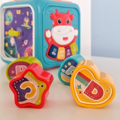 WOOPIE BABY Interaktyvus sensorinis kubas edukacinis Montessori rūšiuotuvas 6-in-1 4 WOOPIE BABY Interaktyvus sensorinis kubas edukacinis Montessori rūšiuotuvas 6-in-1 4