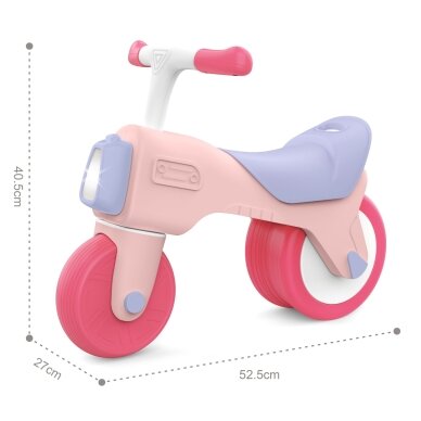 WOOPIE Balansinis dviratukas-paspirtukas su garsais 18m+ rožinis 10 WOOPIE Balansinis dviratukas-paspirtukas su garsais 18m+ rožinis 10
