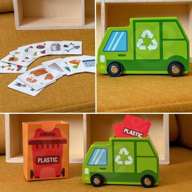 TOOKY TOY Medinis perdirbimo centras – edukacinis rūšiavimo žaislas 4
