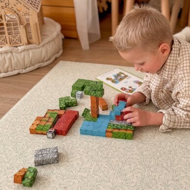 WOOPIE magnetinės konstrukcinės kaladėlės World of Blocks 108 vnt. 5 WOOPIE magnetinės konstrukcinės kaladėlės World of Blocks 108 vnt. 5