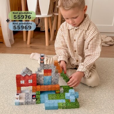WOOPIE Magnetiniai konstravimo blokeliai Winter World of Blocks 2 WOOPIE Magnetiniai konstravimo blokeliai Winter World of Blocks 2