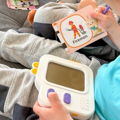 WOOPIE grafinė planšetė, eskizų bloknotas piešimo ir anglų kalbos mokymuisi, kortelių skaitytuvas, 120 vnt. 3 WOOPIE grafinė planšetė, eskizų bloknotas piešimo ir anglų kalbos mokymuisi, kortelių skaitytuvas, 120 vnt. 3