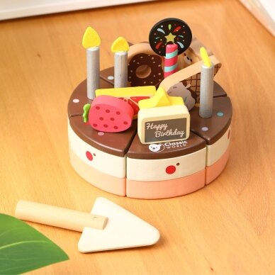 CLASSIC WORLD Medinis gimtadienio TORTAS PJAUSTYMUI 19 vnt. 3