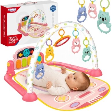 WOOPIE BABY Interaktyvus pianino žaidimų kilimėlis kūdikiams 3 in 1 WOOPIE BABY Interaktyvus pianino žaidimų kilimėlis kūdikiams 3 in 1