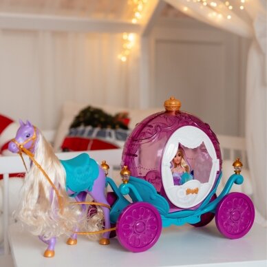 WOOPIE ROYAL princesės Lily lėlė ir stebuklingos karietos aksesuarai 7 WOOPIE ROYAL princesės Lily lėlė ir stebuklingos karietos aksesuarai 7