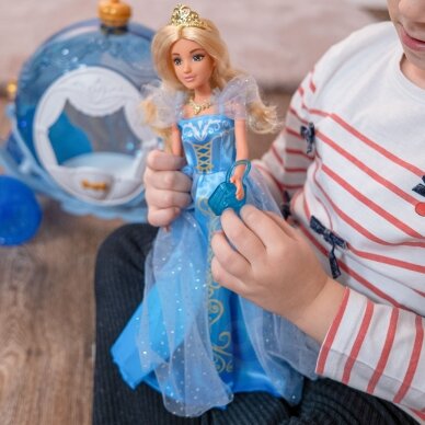 WOOPIE ROYAL Ledo princesės Lily lėlė ir stebuklingos karietos priedai 3