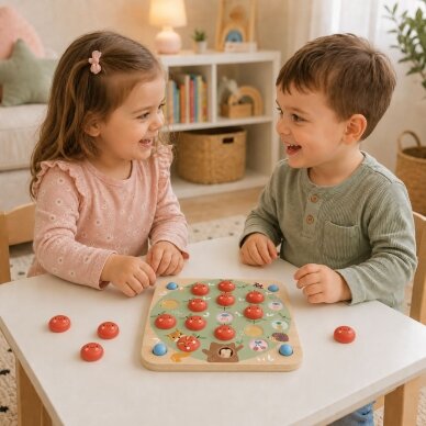 TOOKY TOY atminties žaidimas „Obuolys“ 5