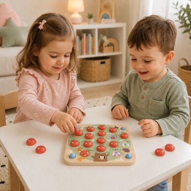 TOOKY TOY atminties žaidimas „Obuolys“ 6