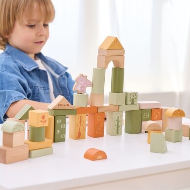 VIGA PolarB medinės kaladėlės Montessori kaladėlės Gyvūnai 50 vnt. 2 VIGA PolarB medinės kaladėlės Montessori kaladėlės Gyvūnai 50 vnt. 2
