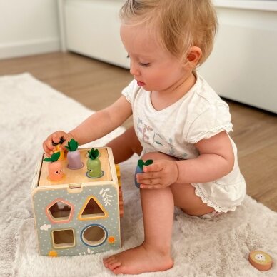 TOOKY TOY medinė edukacinė kubo formos dėlionė su spyruokle 5-in-1 6 TOOKY TOY medinė edukacinė kubo formos dėlionė su spyruokle 5-in-1 6