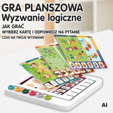 WOOPIE 60 loginių žaidimų rinkinys 3+ 5