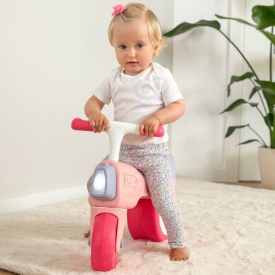 WOOPIE Balansinis dviratukas-paspirtukas su garsais 18m+ rožinis 3 WOOPIE Balansinis dviratukas-paspirtukas su garsais 18m+ rožinis 3