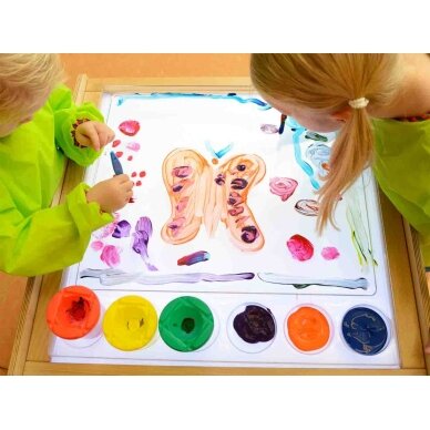 MASTERKIDZ Montessori kvadratinis tapybos padėklas 3