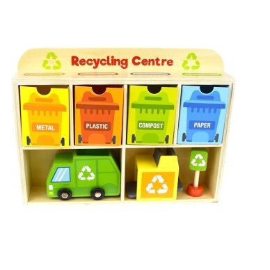 TOOKY TOY Medinis perdirbimo centras – edukacinis rūšiavimo žaislas 8 TOOKY TOY Medinis perdirbimo centras – edukacinis rūšiavimo žaislas 8