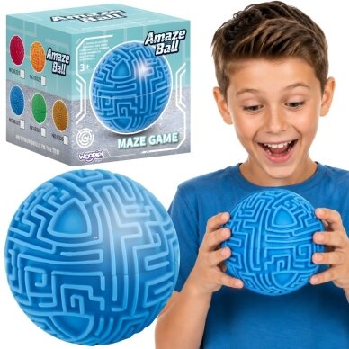 WOOPIE mėlynas kamuolys 3D labirintas arkadinis žaidimas Amaze Ball WOOPIE mėlynas kamuolys 3D labirintas arkadinis žaidimas Amaze Ball