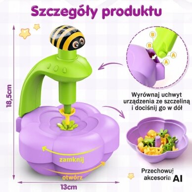 WOOPIE „pasidaryk pats“ gėlių puokštės kūrimo rinkinys su aparatu 2