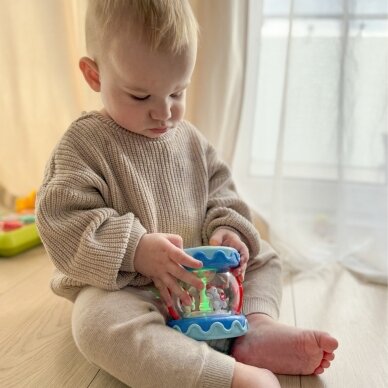 WOOPIE BABY Būgnas su muzikine dėžute ir projektoriumi 3-in-1 muzikinis žaislas kūdikiams + volelis mokymuisi ropoti 2 WOOPIE BABY Būgnas su muzikine dėžute ir projektoriumi 3-in-1 muzikinis žaislas kūdikiams + volelis mokymuisi ropoti 2