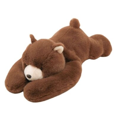 WOOPIE sveriamas pliušinis žaislas meškiukas Teddy Bruno antistresinis sensorinis sunkus meškinas, minkštas žaislas 65cm 1500g 10