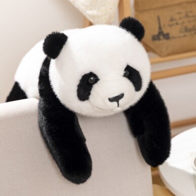 WOOPIE Panda antistresinis sensorinis svertinis pliušinis žaislas sunkus meškiukas apkabinimui 65cm 1500g 3 WOOPIE Panda antistresinis sensorinis svertinis pliušinis žaislas sunkus meškiukas apkabinimui 65cm 1500g 3