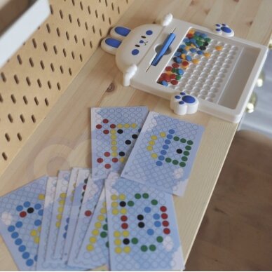 WOOPIE Magnetinė lenta vaikams Montessori MagPad Triušis 7 WOOPIE Magnetinė lenta vaikams Montessori MagPad Triušis 7