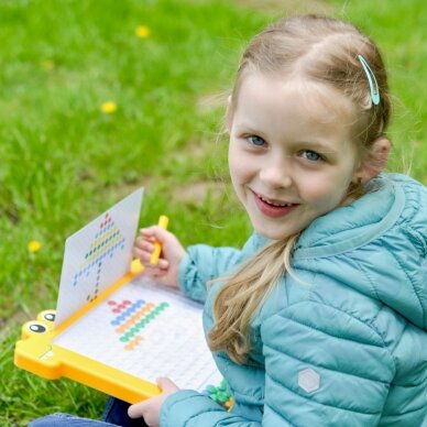 WOOPIE magnetinė lenta vaikams Montessori MagPad dinozauras 3 WOOPIE magnetinė lenta vaikams Montessori MagPad dinozauras 3