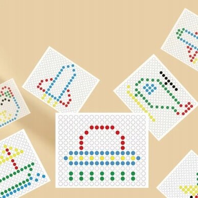WOOPIE magnetinė lenta vaikams Montessori MagPad Dinozauras 5