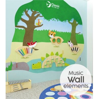 CLASSIC WORLD EDU Muzikinė sieninė lenta LISEK 3 CLASSIC WORLD EDU Muzikinė sieninė lenta LISEK 3