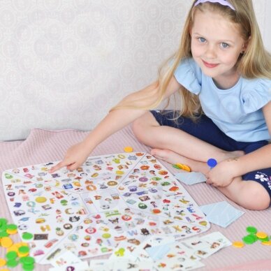 WOOPIE 2-in-1 stalo žaidimas Mažasis detektyvas + Kinietis 2 WOOPIE 2-in-1 stalo žaidimas Mažasis detektyvas + Kinietis 2