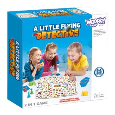 WOOPIE 2-in-1 stalo žaidimas Mažasis detektyvas + Kinietis 11