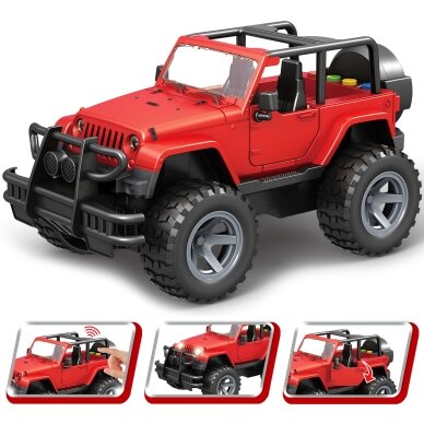 WOOPIE Jeep visureigis su garsu ir šviesa 9