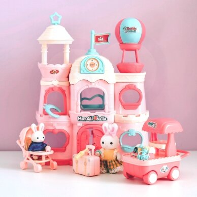WOOPIE Lėlių namelis „Bunny Villa“ 8
