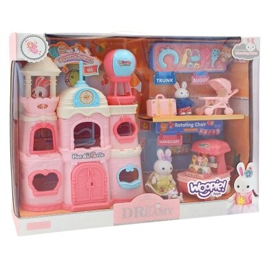 WOOPIE Lėlių namelis „Bunny Villa“ 11