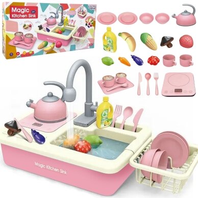 WOOPIE 2-in-1 Virtuvinė kriauklė su vandens čiaupu