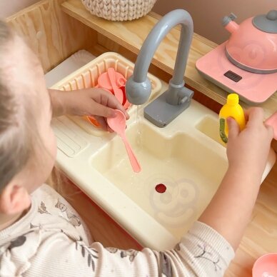 WOOPIE 2-in-1 Virtuvinė kriauklė su vandens čiaupu 7