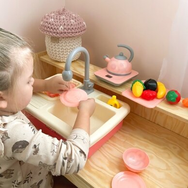 WOOPIE 2-in-1 Virtuvinė kriauklė su vandens čiaupu 9