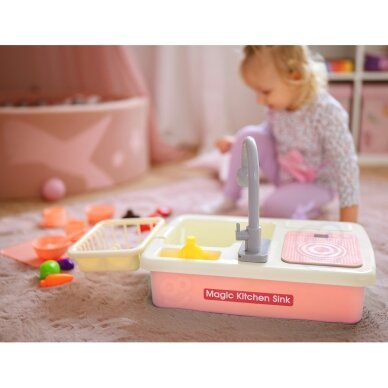 WOOPIE 2-in-1 Virtuvinė kriauklė su vandens čiaupu 10
