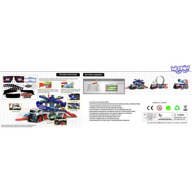 Woopie automobilių stovėjimo garažas – trasa, autovežis, vilkikas, automobilis XL 12 Woopie automobilių stovėjimo garažas – trasa, autovežis, vilkikas, automobilis XL 12