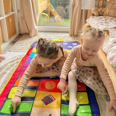 WOOPIE Interaktyvus muzikinis šokių kilimėlis XXL 3 WOOPIE Interaktyvus muzikinis šokių kilimėlis XXL 3