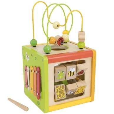 VIGA medinis edukacinis kubas 5-in-1 3