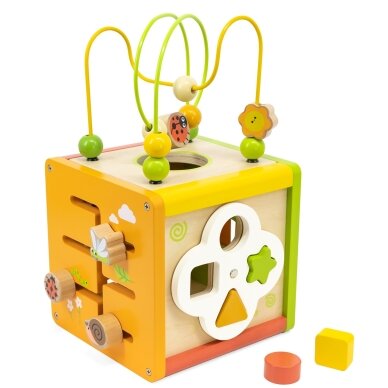 VIGA medinis edukacinis kubas 5-in-1 4