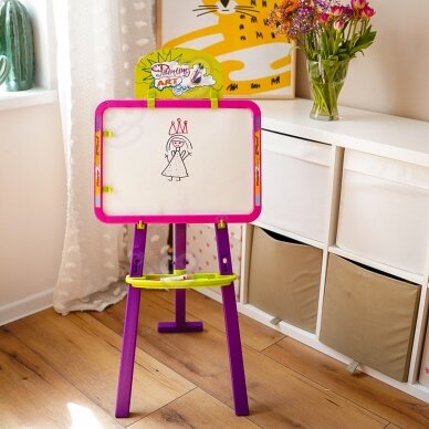 WOOPIE 3-in-1 magnetinė sauso valymo lenta su šviesos piešimu 2