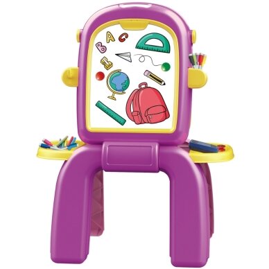 WOOPIE 2-in-1 dvipusė piešimo lenta 6