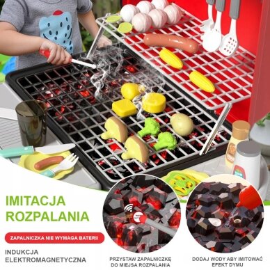 WOOPIE Grilis Barbekiu Sodo Virtuvė Interaktyvus Rinkinys su LED XL 41 vnt. 8 WOOPIE Grilis Barbekiu Sodo Virtuvė Interaktyvus Rinkinys su LED XL 41 vnt. 8