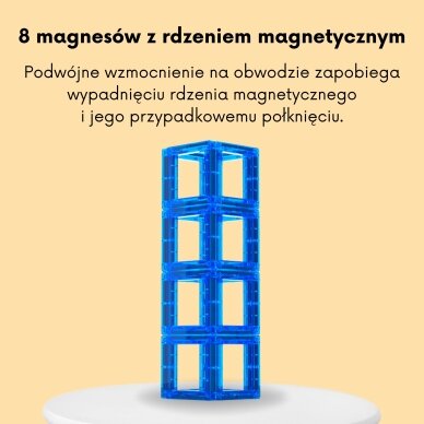 WOOPIE 3D magnetiniai blokai skaičių mokymuisi 70 vnt. 7 WOOPIE 3D magnetiniai blokai skaičių mokymuisi 70 vnt. 7