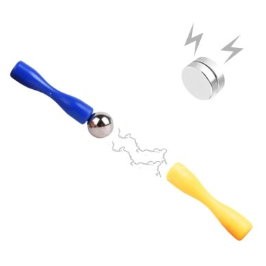 WOOPIE magnetinės konstrukcinės kaladėlės 3D 128 vnt. XXL 6 WOOPIE magnetinės konstrukcinės kaladėlės 3D 128 vnt. XXL 6