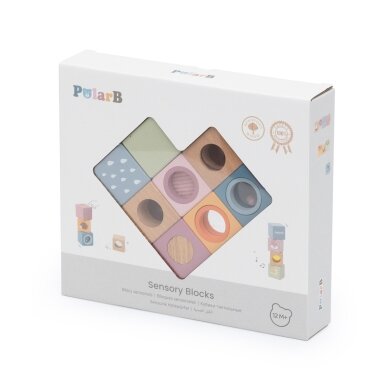 VIGA PolarB medinės sensorinės kaladėlės 7